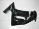 Beste Kawasaki EX650 Motorrad Verkleidung 2006-2008 - Glanzendes Schwarz Weiss