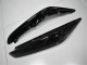 Beste Kawasaki EX650 Motorrad Verkleidung 2006-2008 - Glanzendes Schwarz Weiss