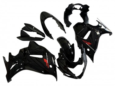 Beste Suzuki GSX650F Motorrad Verkleidung 2008-2013 - Glanzendes Schwarz