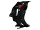 Beste Suzuki GSX650F Motorrad Verkleidung 2008-2013 - Glanzendes Schwarz