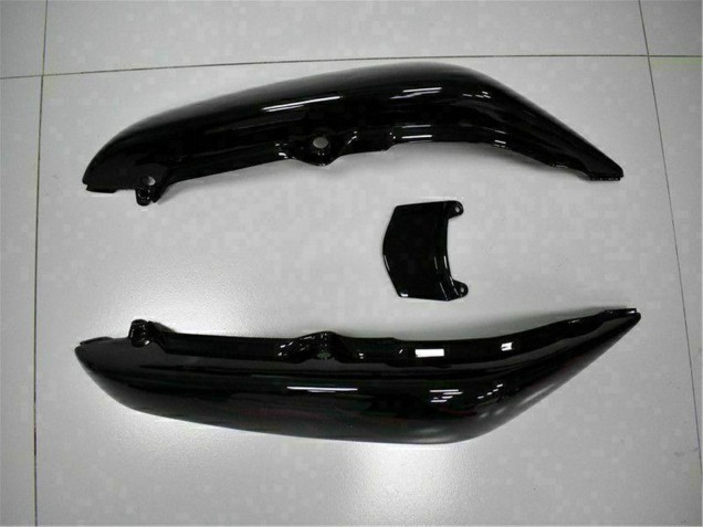 Beste Kawasaki EX650 Motorrad Verkleidung 2006-2008 - Glanzendes Schwarz Rot Flamme
