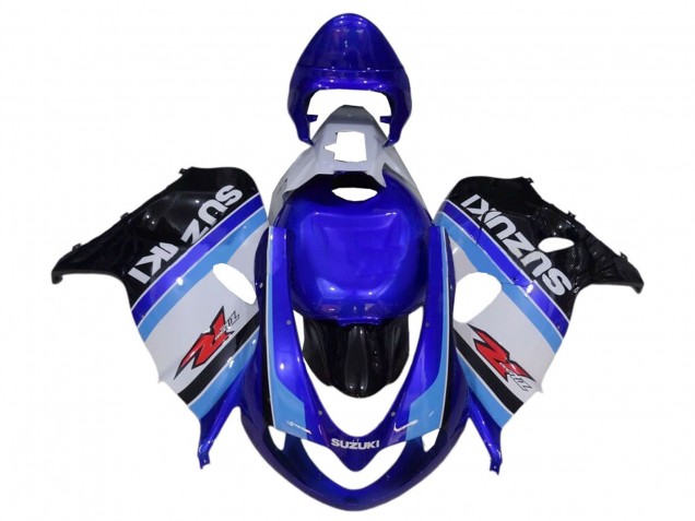 Beste Suzuki TL1000R Motorrad Verkleidung 1998-2003 - Blau Weiss Schwarz Rot