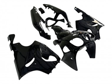 Beste Kawasaki ZX7R Motorrad Verkleidung 1996-2003 - Glanzendes Schwarz