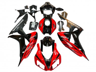 Beste Honda CBR1000RR Motorrad Verkleidung 2006-2007 - Blau Glanzendes Schwarz