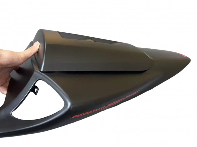 Beste Honda CBR1000RR Motorrad Verkleidung 2006-2007 - Matt Schwarz Rot Aufkleber