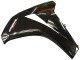 Beste Honda CBR1000RR Motorrad Verkleidung 2008-2011 - Glanzendes Schwarz