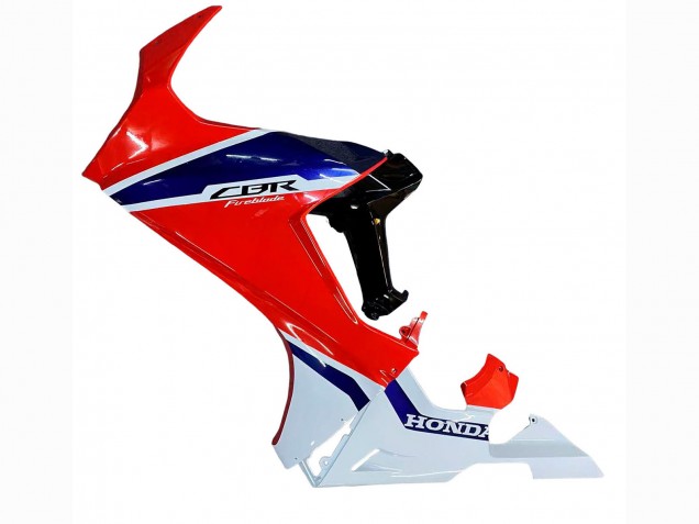 Beste Honda CBR1000RR Motorrad Verkleidung Kit 2017-2023 - Weiss Rot Blau