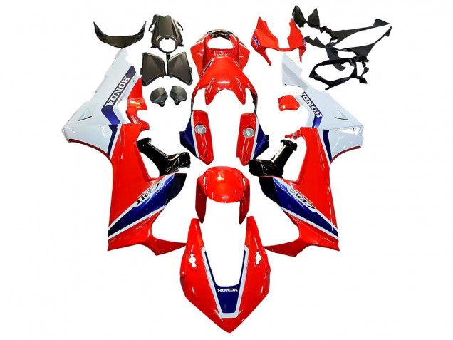 Beste Honda CBR1000RR Motorrad Verkleidung Kit 2017-2023 - Weiss Rot Blau