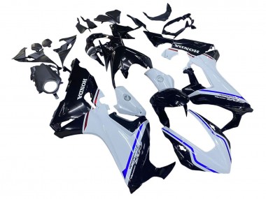 Beste Honda CBR1000RR Motorrad Verkleidung Kit 2017-2023 - Weiss Blau Glanzendes Schwarz