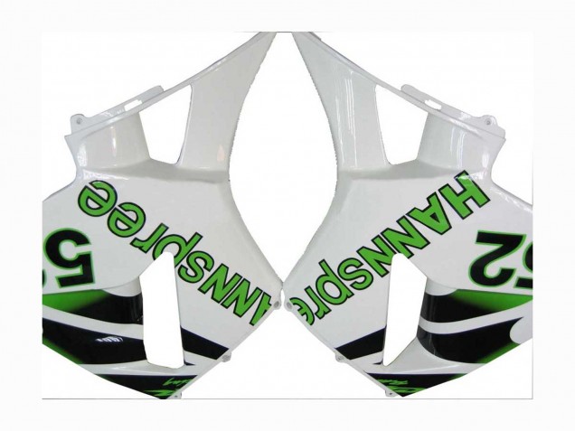 Beste Honda CBR600RR Motorrad Verkleidung 2005-2006 - Grun Weiss Schwarz hannspree 52