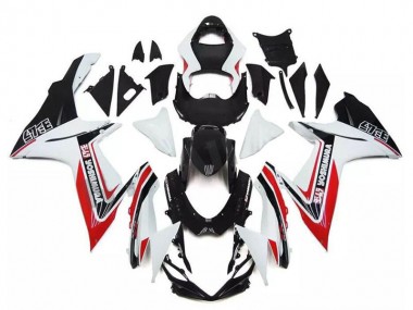 Beste Suzuki GSXR 600/750 Motorrad Verkleidung 2011-2024 - Weiss Rot Schwarz Alstare