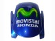 Beste Honda CBR600RR Motorrad Verkleidung 2007-2008 - Blau Grun MoviStar Castrol