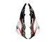 Beste Kawasaki ZX10R Motorrad Verkleidung 2011-2015 - Weiss Glanzendes Schwarz Matt Schwarz Rot
