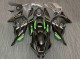 Beste Kawasaki ZX10R Motorrad Verkleidung 2016-2020 - Matt Schwarz Grun Weiss Ninja