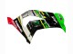 Beste Kawasaki ZX10R Motorrad Verkleidung 2016-2020 - Grun Gelb Rot Schwarz Elf Monster