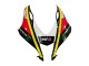 Beste Kawasaki ZX10R Motorrad Verkleidung 2016-2020 - Grun Gelb Rot Schwarz Elf Monster