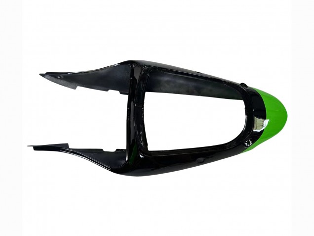Beste Kawasaki ZX6R Motorrad Verkleidung 1998-1999 - Grun Glanzendes Schwarz Elf Bridgestone