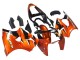 Beste Kawasaki ZX6R Motorrad Verkleidung 2000-2002 - Orange Schwarz