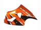 Beste Kawasaki ZX6R Motorrad Verkleidung 2000-2002 - Orange Schwarz