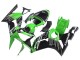 Beste Kawasaki ZX6R Motorrad Verkleidung 2003-2004 - Grun Weiss Schwarz