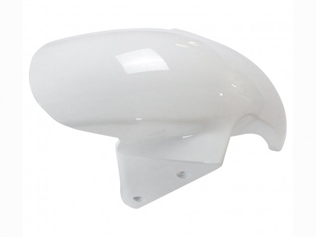 Beste Kawasaki ZX6R Motorrad Verkleidung 2003-2004 - Weiss Schwarz Aufkleber