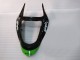 Beste Kawasaki ZX6R Motorrad Verkleidung 2003-2004 - Grun Schwarz Elf Bridgestone