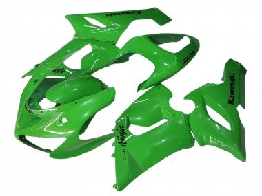 Beste Kawasaki ZX6R Motorrad Verkleidung 2005-2006 - Grun