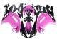 Beste Kawasaki ZX6R Motorrad Verkleidung 2007-2008 - Schwarz Rosa Ninja