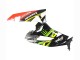 Beste Kawasaki ZX6R Motorrad Verkleidung 2009-2012 - Grun Glanzendes Schwarz Gelb Weiss Rot Elf Monster