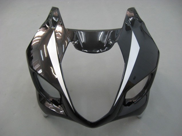 Beste Suzuki GSXR 1000 Motorrad Verkleidung 2003-2004 - Glanzendes Schwarz Weiss Grau Rot