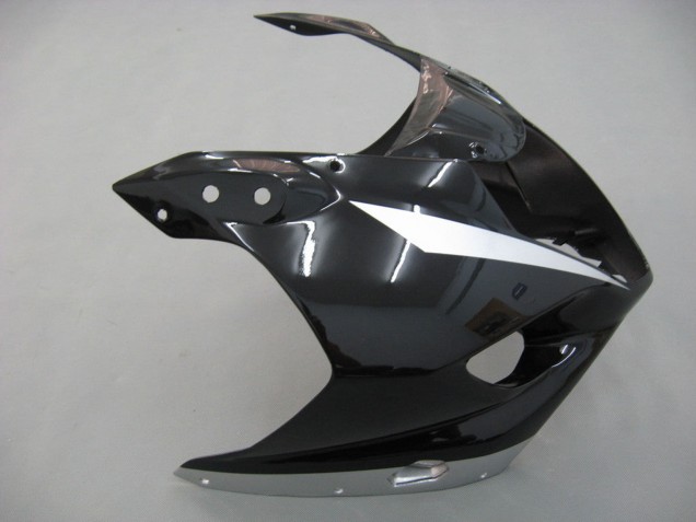 Beste Suzuki GSXR 1000 Motorrad Verkleidung 2003-2004 - Glanzendes Schwarz Weiss Grau Rot