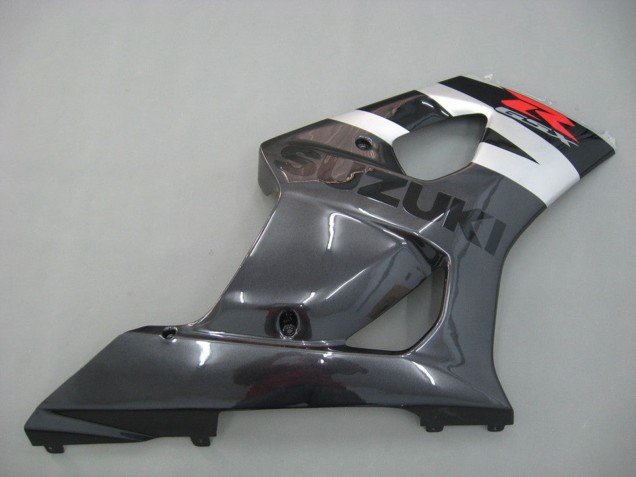 Beste Suzuki GSXR 1000 Motorrad Verkleidung 2003-2004 - Glanzendes Schwarz Weiss Grau Rot