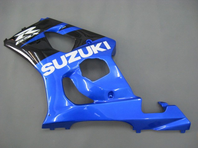 Beste Suzuki GSXR 1000 Motorrad Verkleidung 2003-2004 - Blau Weiss Schwarz