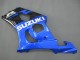 Beste Suzuki GSXR 1000 Motorrad Verkleidung 2003-2004 - Blau Weiss Schwarz