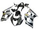 Beste Suzuki GSXR 1000 Motorrad Verkleidung 2003-2004 - Glanzendes Schwarz Silber Grau Gelb