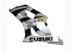 Beste Suzuki GSXR 1000 Motorrad Verkleidung 2003-2004 - Glanzendes Schwarz Silber Grau Gelb