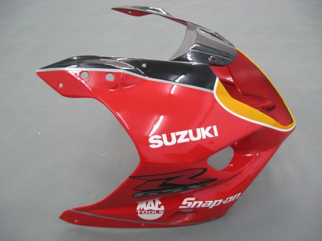 Beste Suzuki GSXR 1000 Motorrad Verkleidung 2003-2004 - Rot Gelb Blau Grun Schwarz JOMO