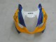 Beste Suzuki GSXR 1000 Motorrad Verkleidung 2003-2004 - Gelb Weiss Blau Schwarz Corona