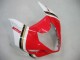 Beste Suzuki GSXR 1000 Motorrad Verkleidung 2003-2004 - Weiss Rot Motul Lucky Strike