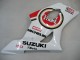 Beste Suzuki GSXR 1000 Motorrad Verkleidung 2003-2004 - Weiss Rot Motul Lucky Strike