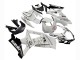 Beste Suzuki GSXR 1000 Motorrad Verkleidung 2007-2008 - Weiss Schwarz Alstare Corona Motul