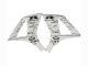 Beste Suzuki GSXR 1000 Motorrad Verkleidung 2007-2008 - Weiss Schwarz Alstare Corona Motul