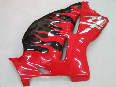 Beste Suzuki GSXR 1300 Hayabusa Motorrad Verkleidung 1996-2007 - Rot Schwarz