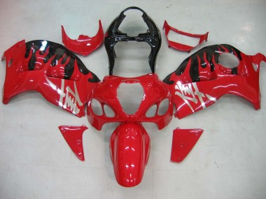 Beste Suzuki GSXR 1300 Hayabusa Motorrad Verkleidung 1996-2007 - Rot Schwarz