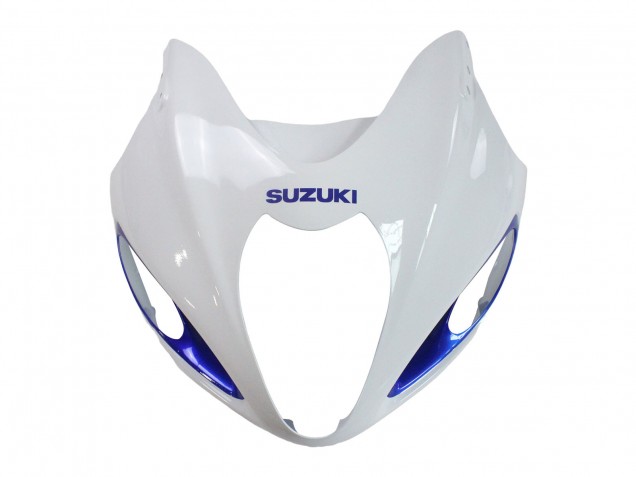 Beste Suzuki GSXR 1300 Hayabusa Motorrad Verkleidung 1996-2007 - Weiss Blau Hayabusa