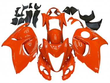 Beste Suzuki GSXR 1300 Hayabusa Motorrad Verkleidung 2008-2020 - Orange