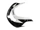 Beste Suzuki GSXR 600 / GSXR 750 Motorrad Verkleidung 2001-2003 - Weiss Glanzendes Schwarz Rot