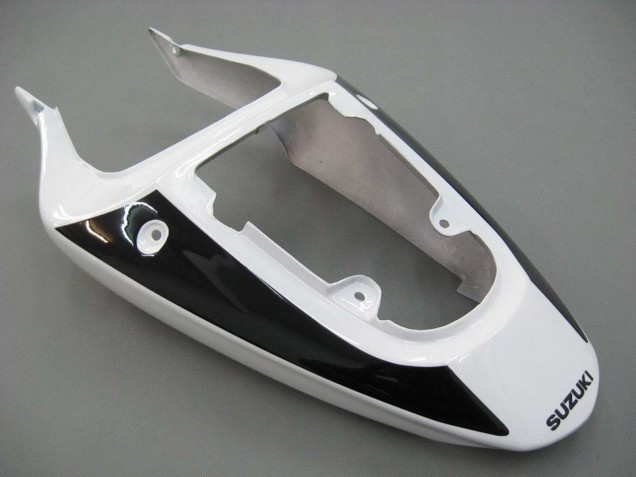 Beste Suzuki GSXR 600 / GSXR 750 Motorrad Verkleidung 2001-2003 - Blau Weiss Glanzendes Schwarz Rot