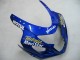 Beste Suzuki GSXR 600 / GSXR 750 Motorrad Verkleidung 2004-2005 - Blau Weiss Gelb Grun Telefumica Motul MoviStar