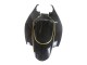 Beste Suzuki GSXR 600 / GSXR 750 Motorrad Verkleidung 2006-2007 - Glanzendes Schwarz Gold Streifen